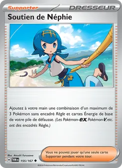 Carte Soutien de Néphie 155/167 – Mascarade Crépusculaire