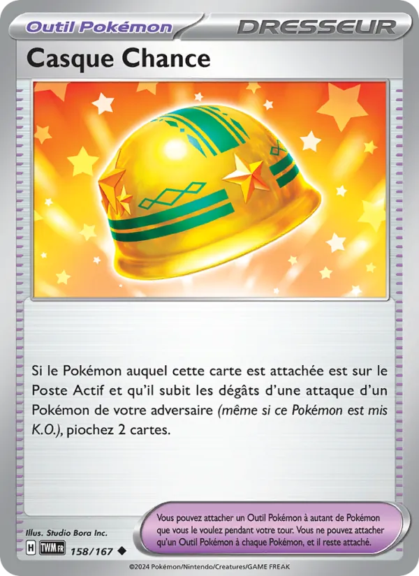 Carte Casque Chance 158/167 – Mascarade Crépusculaire