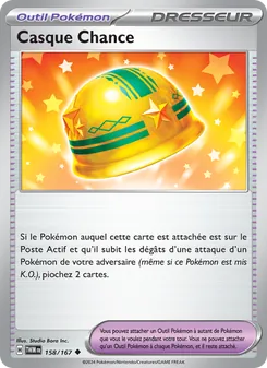 Carte Casque Chance 158/167 – Mascarade Crépusculaire
