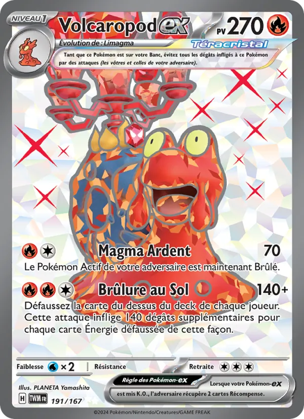 Carte Volcaropod-ex 191/167 – Mascarade Crépusculaire