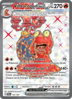 Carte Volcaropod-ex 191/167 – Mascarade Crépusculaire