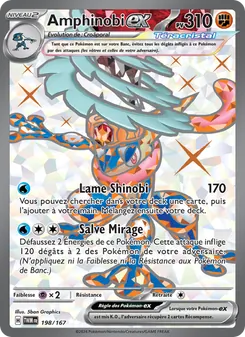 Carte Amphinobi-ex 198/167 – Mascarade Crépusculaire