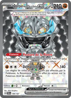 Carte Ogerpon Masque de la Pierre-ex 199/167 – Mascarade Crépusculaire