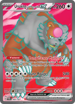 Carte Ursaking Lune Vermeille-ex 202/167 – Mascarade Crépusculaire