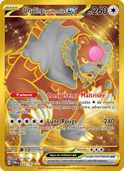 Carte Ursaking Lune Vermeille-ex 222/167 – Mascarade Crépusculaire