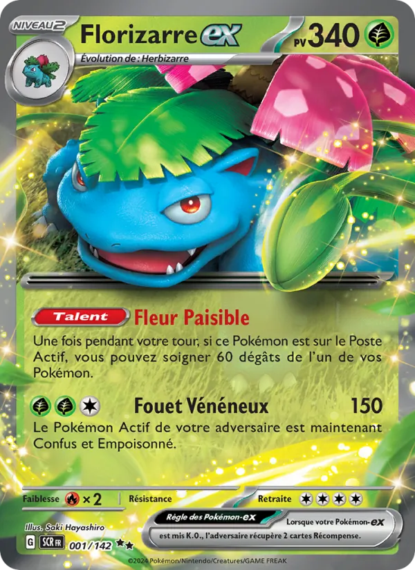 Carte Florizarre-ex 001/142 – Couronne Stellaire