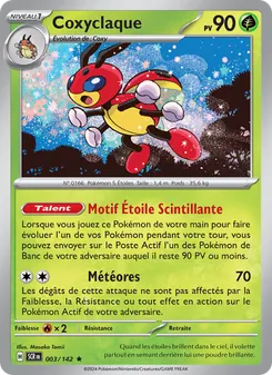 Carte Coxyclaque 003/142 – Couronne Stellaire