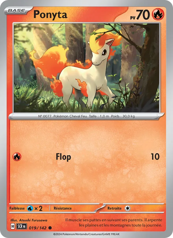 Carte Ponyta 019/142 – Couronne Stellaire
