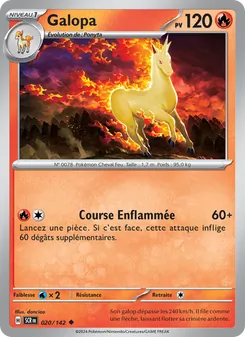 Carte Galopa 020/142 – Couronne Stellaire