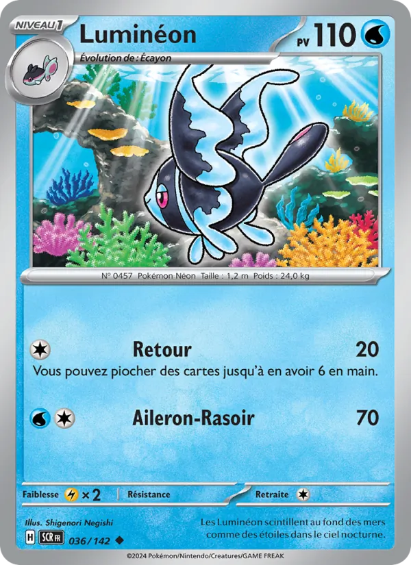 Carte Luminéon 036/142 – Couronne Stellaire