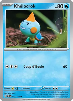 Carte Khélocrok 043/142 – Couronne Stellaire