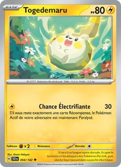 Carte Togedemaru 054/142 – Couronne Stellaire