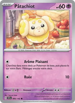 Carte Pâtachiot 066/142 – Couronne Stellaire