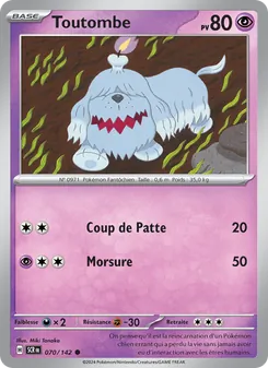 Carte Toutombe 070/142 – Couronne Stellaire