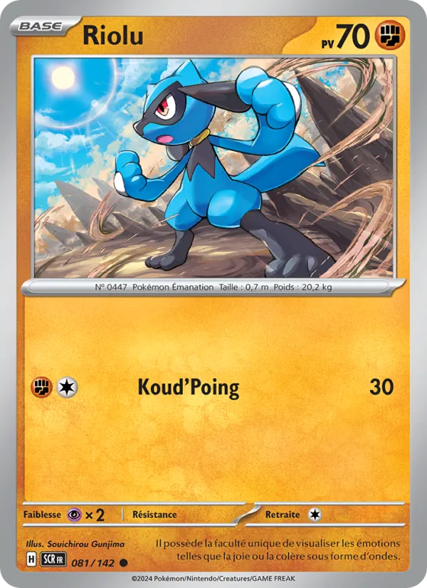 Carte Riolu 081/142 – Couronne Stellaire