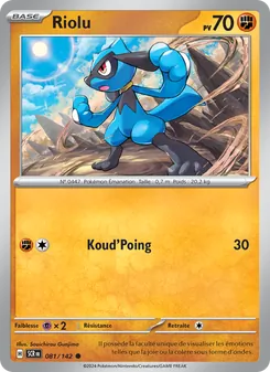 Carte Riolu 081/142 – Couronne Stellaire