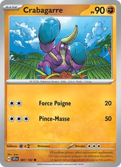 Carte Crabagarre 087/142 – Couronne Stellaire