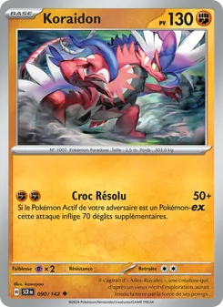 Carte Koraidon 090/142 – Couronne Stellaire