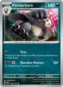 Carte Pandarbare 093/142 – Couronne Stellaire