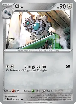 Carte Clic 100/142 – Couronne Stellaire