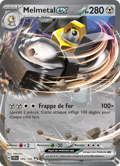 Carte Melmetal-ex 105/142 – Couronne Stellaire