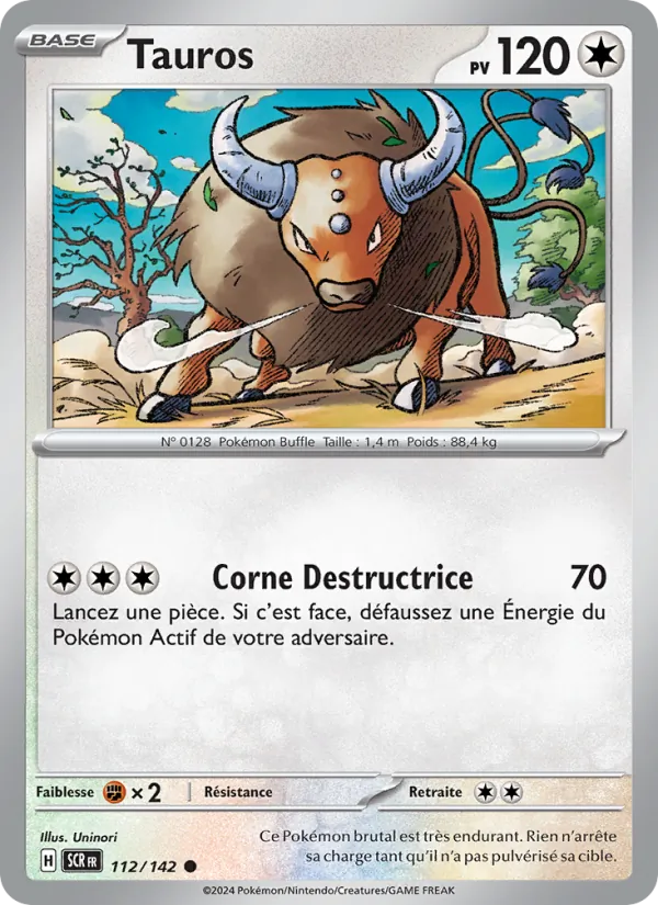 Carte Tauros 112/142 – Couronne Stellaire