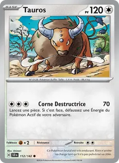 Carte Tauros 112/142 – Couronne Stellaire