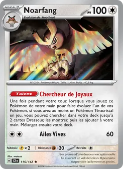Carte Noarfang 115/142 – Couronne Stellaire