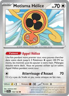 Carte Motisma Hélice 118/142 – Couronne Stellaire