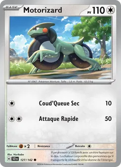 Carte Motorizard 127/142 – Couronne Stellaire