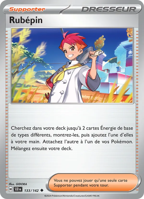 Carte Rubépin 133/142 – Couronne Stellaire