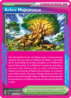 Carte Arbre Majestueux 136/142 – Couronne Stellaire