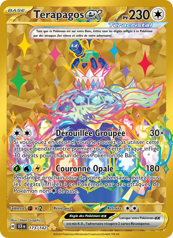 Carte Terapagos-ex 173/142 – Couronne Stellaire
