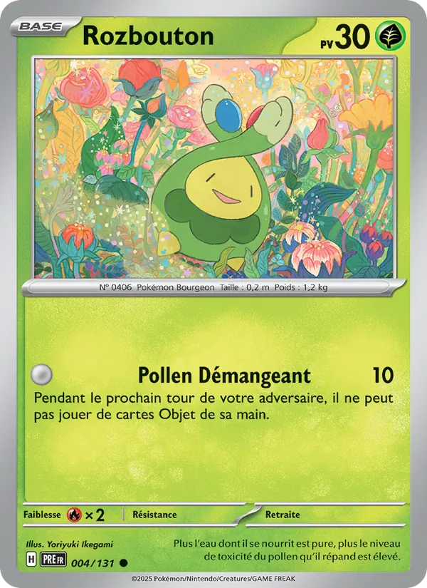 Carte Rozbouton 004/131 – Évolutions Prismatiques