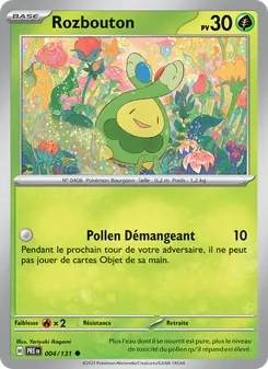 Carte Rozbouton 004/131 – Évolutions Prismatiques