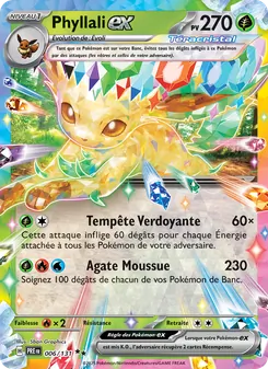 Carte Phyllali-ex 006/131 – Évolutions Prismatiques