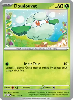 Carte Doudouvet 007/131 – Évolutions Prismatiques