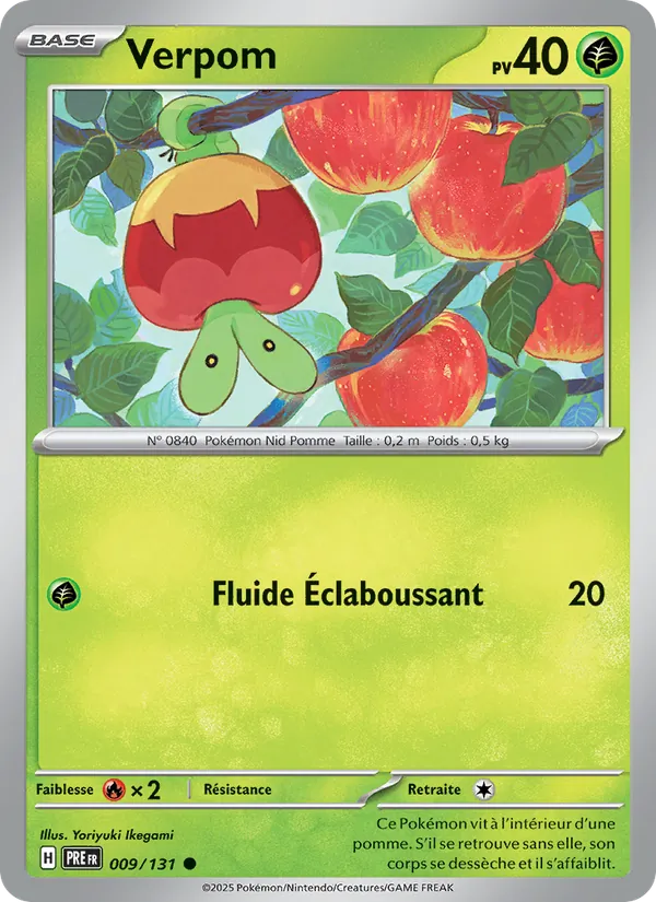 Carte Verpom 009/131 – Évolutions Prismatiques