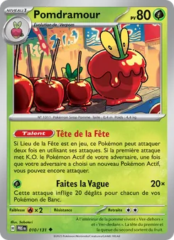 Carte Pomdramour 010/131 – Évolutions Prismatiques