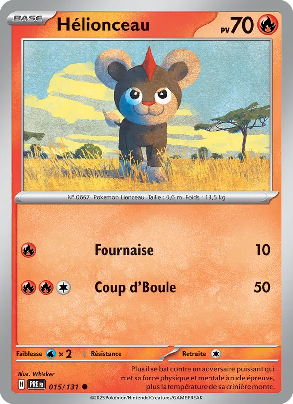 Carte Hélionceau 015/131 – Évolutions Prismatiques