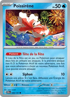 Carte Poissirène 020/131 – Évolutions Prismatiques