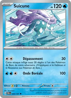 Carte Suicune 024/131 – Évolutions Prismatiques