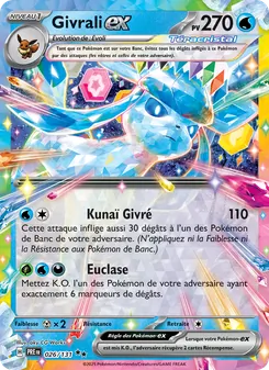 Carte Givrali-ex 026/131 – Évolutions Prismatiques