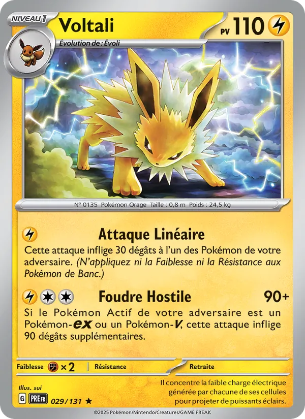 Carte Voltali 029/131 – Évolutions Prismatiques