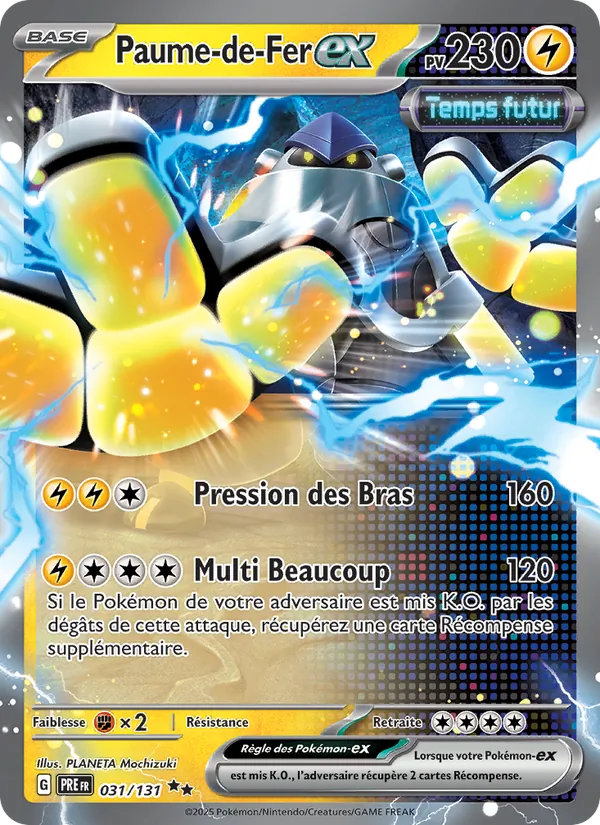 Carte Paume-de-Fer-ex 031/131 – Évolutions Prismatiques