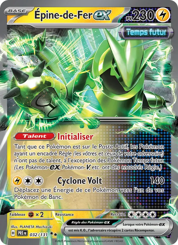 Carte Épine-de-Fer-ex 032/131 – Évolutions Prismatiques