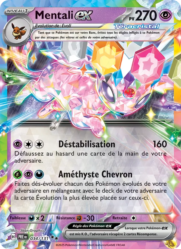 Carte Mentali-ex 034/131 – Évolutions Prismatiques