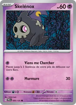 Carte Skelénox 035/131 – Évolutions Prismatiques