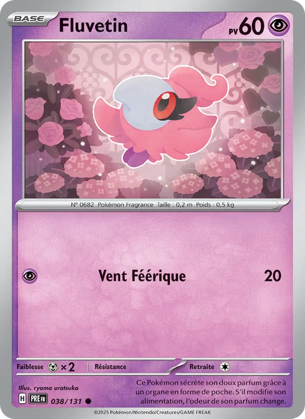 Carte Fluvetin 038/131 – Évolutions Prismatiques