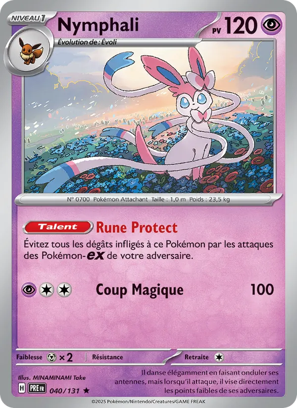 Carte Nymphali 040/131 – Évolutions Prismatiques